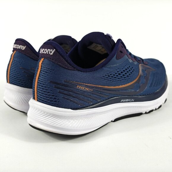 Saucony Ride 14 Women’s 8 Running Shoes Sneakers Midnight Navy Blue S10650-35 - Picture 8 of 16